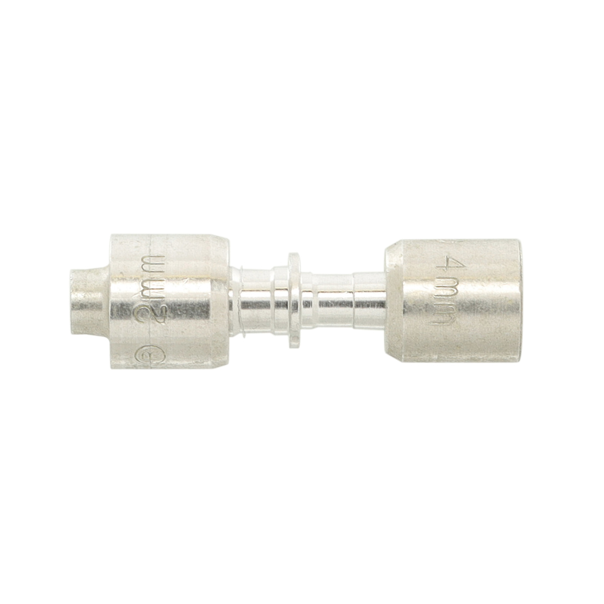 W11504449 - Genuine OEM Whirlpool Refrigerator Lokring Tube Coupler, 4mm - 2mm Aluminum Reducer